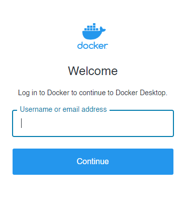 docker desktop credentials